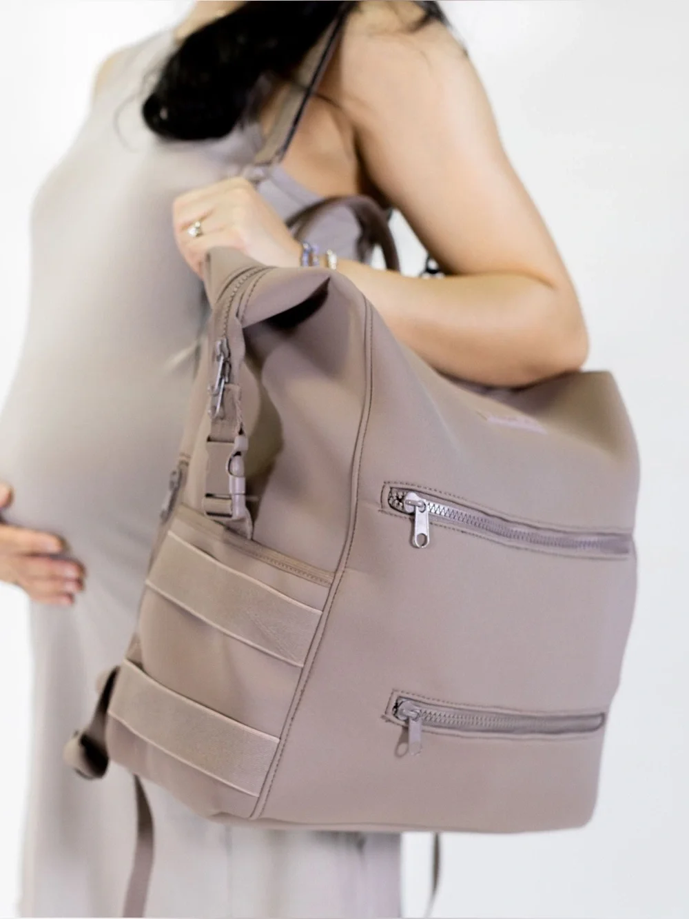 Bunso neoprene Diaper Backpack – 15 Pocket Baby Organizer